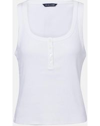 Veronica Beard - Abbott Cotton-Blend Tank Top - Lyst