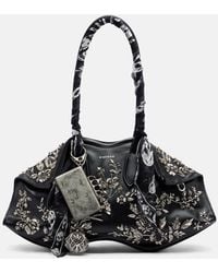 McQueen - Borsa A Spalla Manta Medium - Lyst