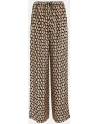 Valentino - Pantaloni Toile Iconographe - Lyst