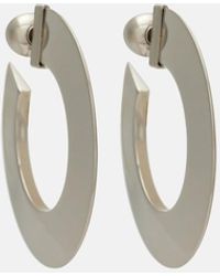 Alaïa - Blade Hoop Earrings - Lyst