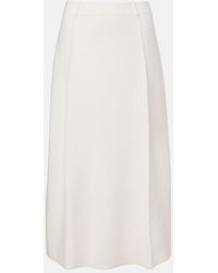 Lisa Yang - Ruthie Cashmere Midi Skirt - Lyst