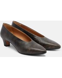 Calvin Klein - Bri Leather Pumps - Lyst