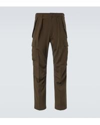 Tom Ford - Pantalon Cargo En Laine, Cachemire Et Soie - Lyst