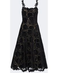 Carolina Herrera - Guipure Lace Cocktail Dress - Lyst