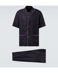 ZEGNA - Linen Pajamas - Lyst