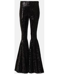 GIUSEPPE DI MORABITO - Sequined Flared Pants - Lyst