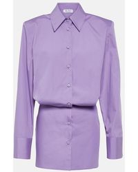 The Attico - Robe Mai En Coton - Lyst