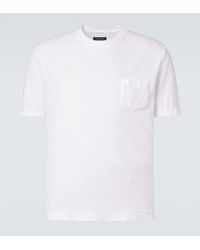 Thom Sweeney - Cotton Jersey T-Shirt - Lyst