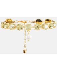 Magda Butrym - Crystal-Embellished Bracelet - Lyst