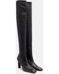 TOTEME - Leather Over-The-Knee Boots - Lyst
