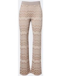 Missoni - Zigzag Flared Pants - Lyst