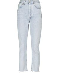 Citizens of Humanity Charlotte High-rise Straight Jeans - Blue