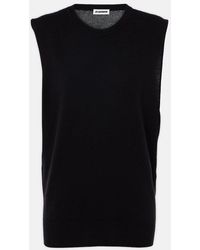 Jil Sander - Pullunder Aus Kaschmir - Lyst