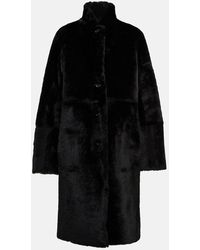 JOSEPH - Britanny Reversible Leather And Shearling Coat - Lyst