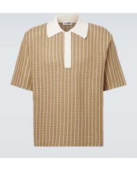 Jil Sander - Polo De Punto De Algodon - Lyst