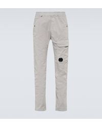 C.P. Company - Cotton-blend Cargo Pants - Lyst