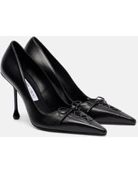 Jimmy Choo - Scarlett 95 Leather Pumps - Lyst