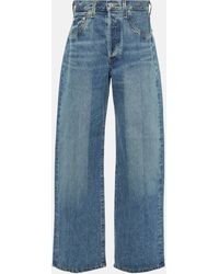 Citizens of Humanity - Ayla Cuffed Wide-leg Jeans - Lyst
