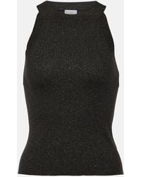 Brunello Cucinelli - Cashmere And Silk-Blend Tank Top - Lyst