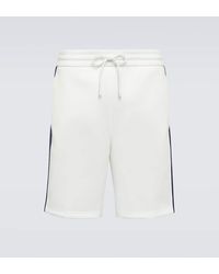 Gucci - Shorts Web Stripe in tessuto tecnico - Lyst