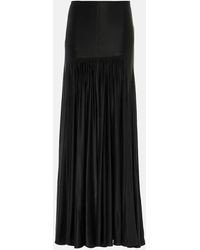 Rabanne - Ruched Maxi Skirt - Lyst