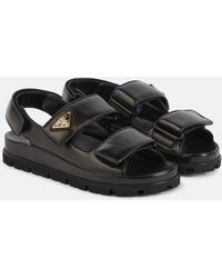 Prada - Touch-Strap Sandals - Lyst