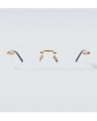 Dior - Eckige Brille Diorblacksuito S27U - Lyst