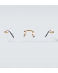 Dior - Diorblacksuito S27U Square Glasses - Lyst