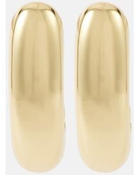 Jennifer Behr - Nimah-Plated Hoop Earrings - Lyst
