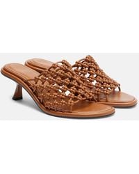 Souliers Martinez - Mariza 60 Leather Mules - Lyst