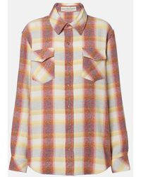 God's True Cashmere - Rose Blume Cashmere Shirt With Sunstone - Lyst