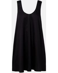 Leset - Yoko Cotton Poplin Minidress - Lyst