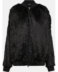 Tom Ford - Faux-fur Bomber Jacket - Lyst