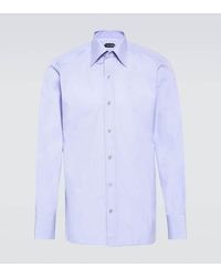 Tom Ford - Cotton Poplin Shirt - Lyst