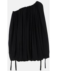 KHAITE - Nash Silk Minidress - Lyst