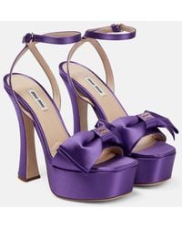 Miu Miu - Sandali - Lyst