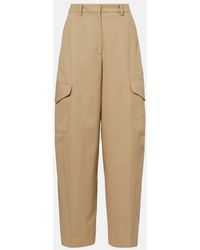 Givenchy - Cocoon Cotton And Wool Cargo Pants - Lyst