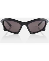 Balenciaga - Bat Rectangular Sunglasses - Lyst