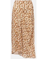 Isabel Marant - Lisanne Printed Midi Skirt - Lyst