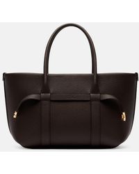 Loro Piana - Ghiera Small Leather Shopper - Lyst