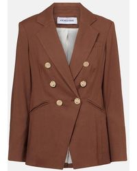 Veronica Beard - Elle Dickey Linen-Blend Blazer - Lyst
