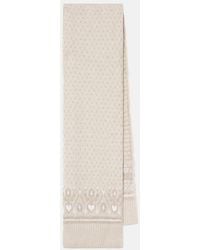 KHAITE - Lucerne Fair Isle Cashmere Scarf - Lyst