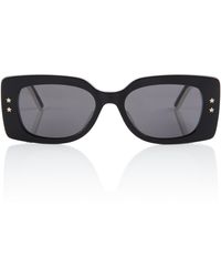 Dior Eckige Sonnenbrille DiorPacific S1U - Braun