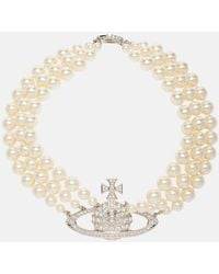 Vivienne Westwood - Embellished Choker - Lyst