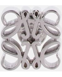 Loewe - Anagram Sterling Earrings - Lyst