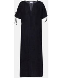 Velvet - Maeve Linen Midi Dress - Lyst
