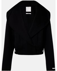 Sportmax - Double-Breasted Wool Jacket - Lyst