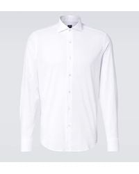Fedeli - Camisa En Mezcla De Algodon - Lyst