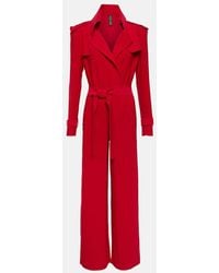 Norma Kamali - Belted Jumpsuit - Lyst
