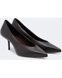 Max Mara - Leather Pumps - Lyst